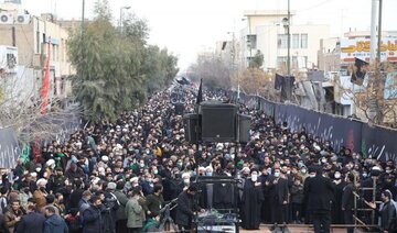  مراسم  عزاداری فاطمیه با حضور آیت‌الله وحید خراسانی در قم برگزار شد