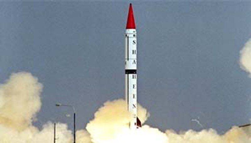 ارتش پاکستان موشک بالستیک آزمایش کرد