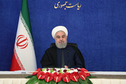 سخنان روحانی در مراسم افتتاح پالایشگاه گاز بیدبلند خلیج فارس