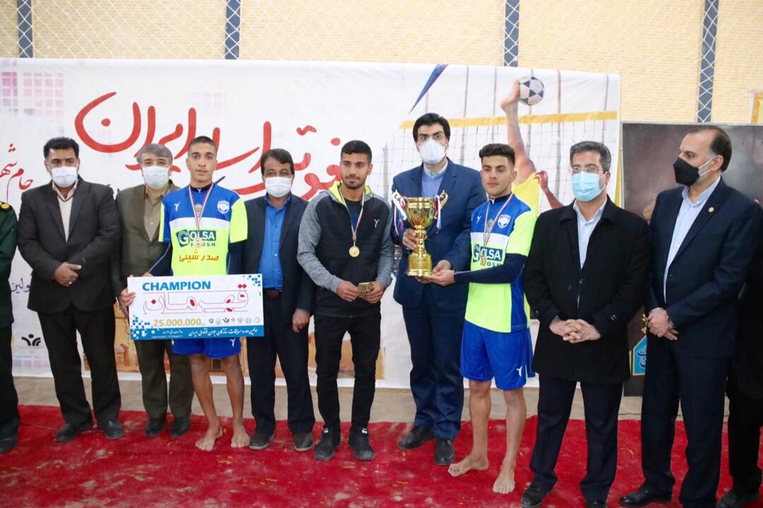 تیم مقاومت گلساپوش یزد قهرمان فوتوالی ایران شد