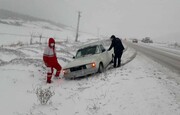 هلال‌احمر آذربایجان‌غربی به ٣۴٠ گرفتار در برف و کولاک امدادرسانی کرد