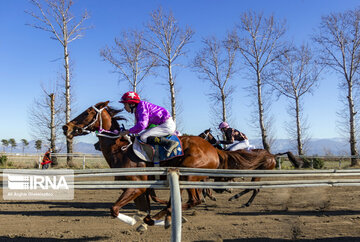 Course de chevaux : session hiver à Gonbad-e Kavous au nord de l’Iran