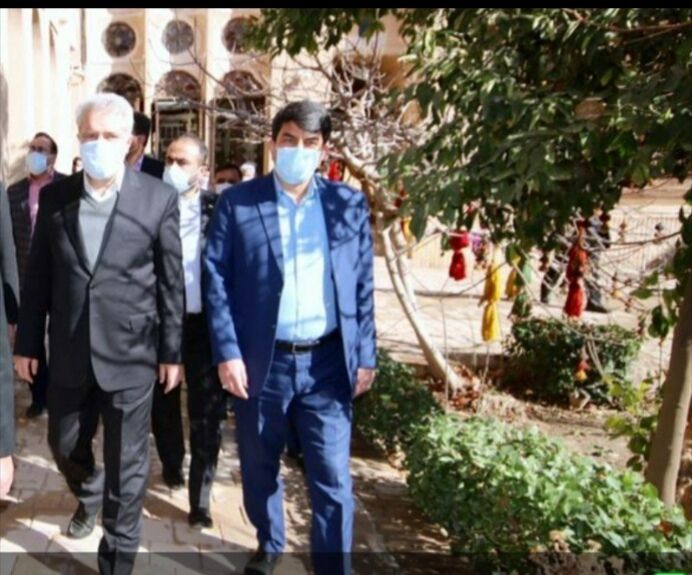 وزیر میراث فرهنگی از بافت تاریخی شهر یزد بازدید کرد