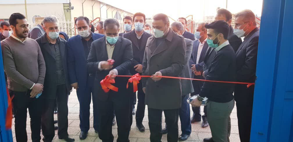 یک واحد تولیدی با حضور استاندار قزوین در شهرک کاسپین آبیک افتتاح شد
