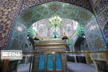 Le mausolée de l'Imam Reza à Machhad