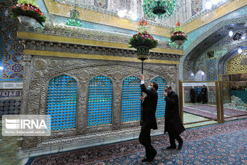 Holy shrine of Imam Reza (AS) in the time of Coronavirus