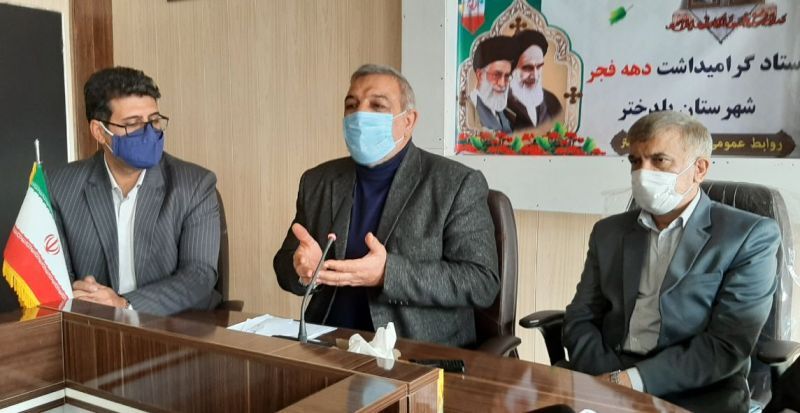 فرماندار: ۴۳ پروژه عمرانی و خدماتی در پلدختر افتتاح می شود