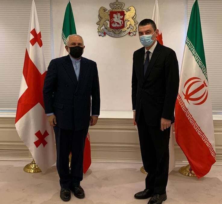 Iran FM, Georgian PM discuss regional issues