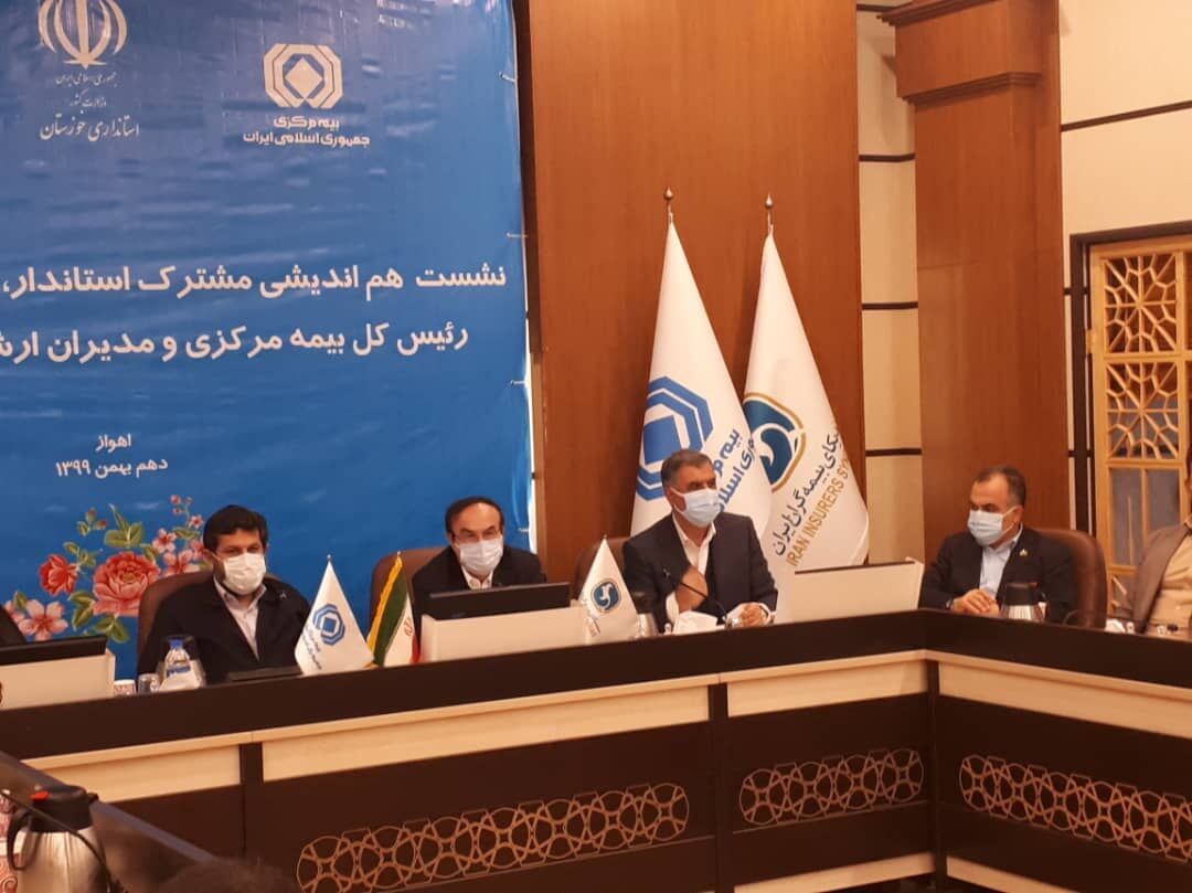 رییس کل بیمه مرکزی: خوزستان جایگاه خوبی در استفاده از بیمه ندارد