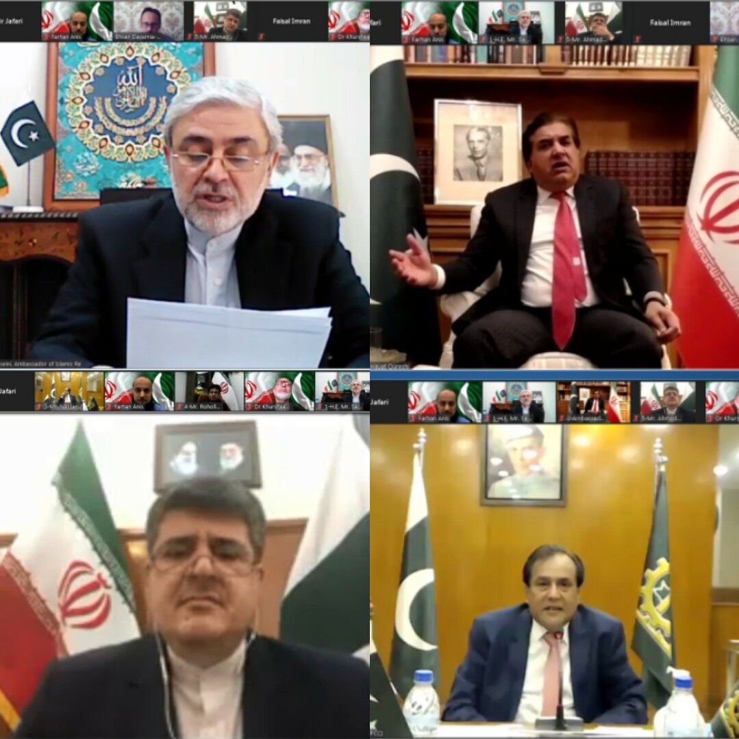 Iran, Pakistan hold first ever virtual session of trade talks