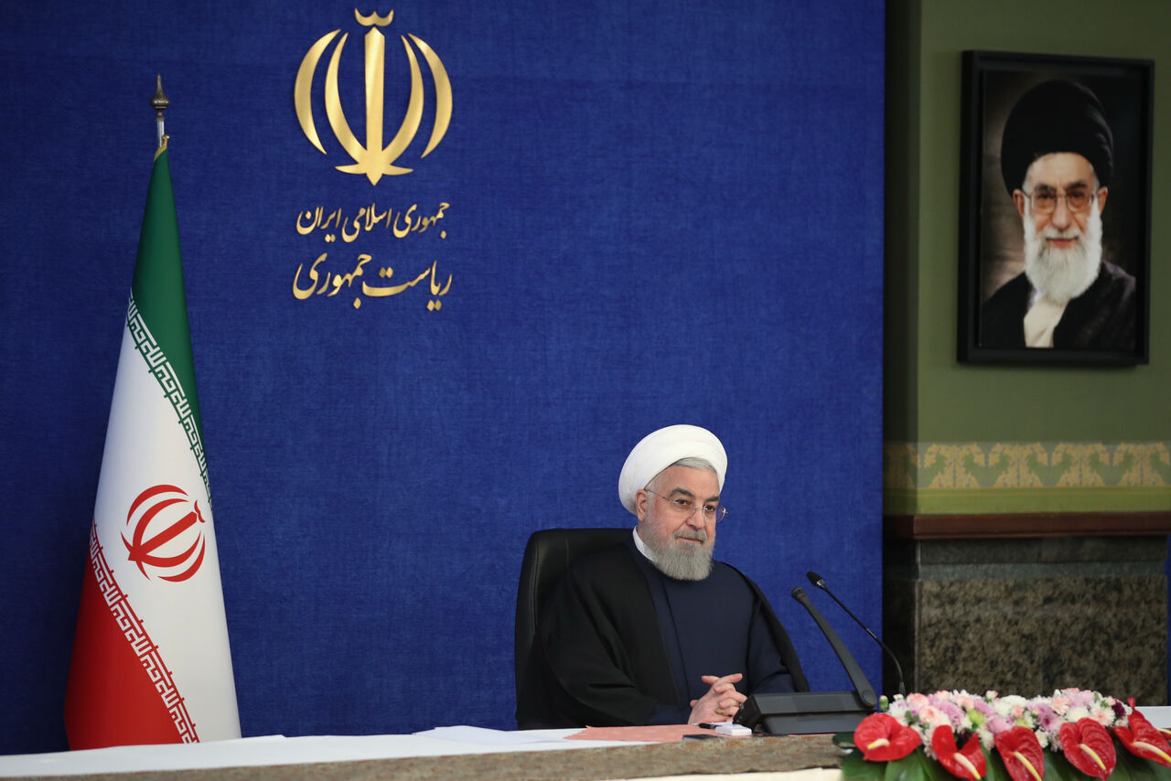 President Rouhani inaugurates industrial projects in Zanjan, northwest of Tehran