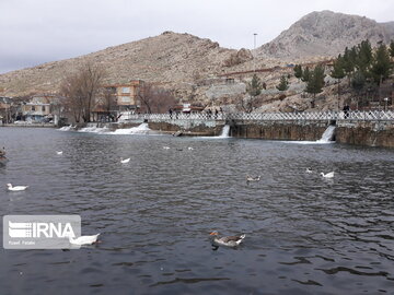 Sarab of Ravansar; Natural tourist attraction in western Iran