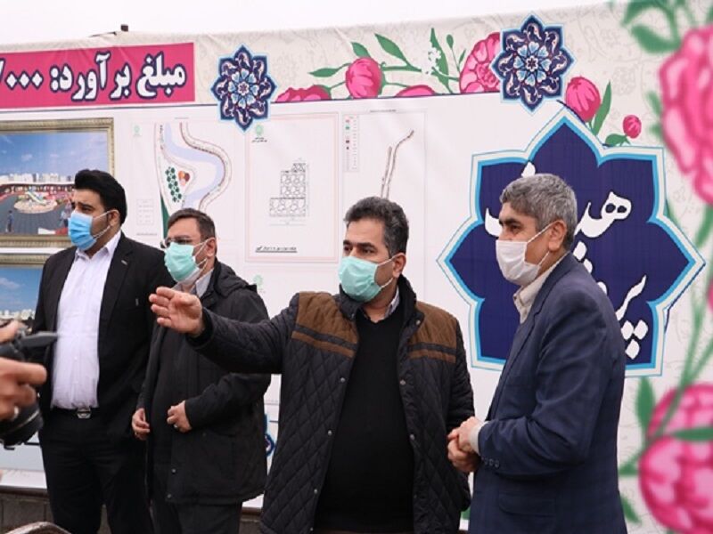 ۲ طرح عمرانی در قائمشهر افتتاح و کلنگ زنی شد