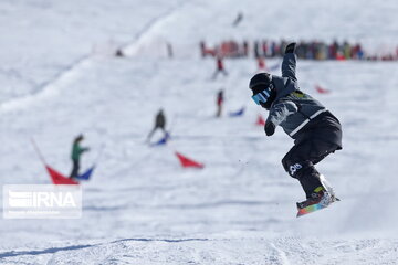 La Coupe de Ski de Fajr à Tochal au nord de Téhéran