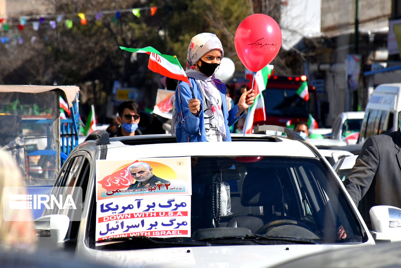 مسیرهای راهپیمایی خودرویی ۲۲ بهمن در گلستان  اعلام شد