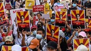 تشدید مخالفت‌های مردمی با کودتا در میانمار