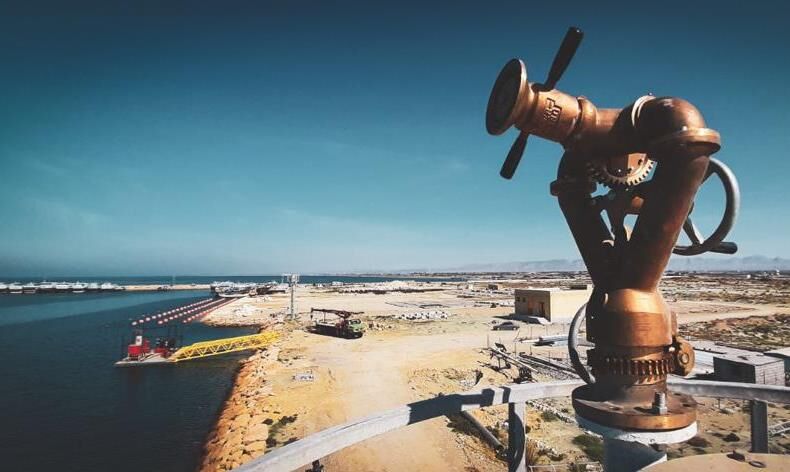 سیستم اطفا حریق بندرگاه سیریک وارد مدار شد