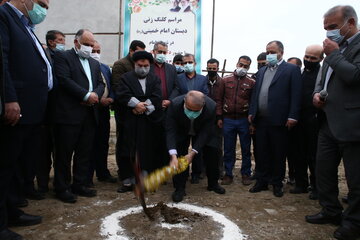 افتتاح و کلنگ زنی چندطرح آموزشی در مازندران