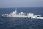 مراسم پایانی رزمایش دریایی پاکستان با حضور هیات ناظر نظامی ایران