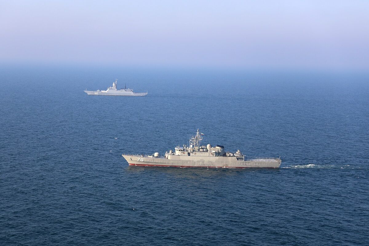 First phase of  joint Navy drills in Northern Indian Ocean put into practice