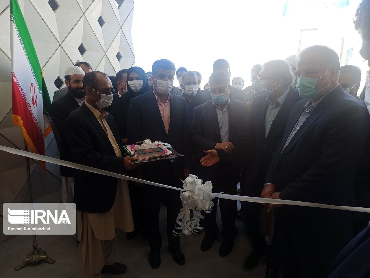 مشاور رییس جمهوری خانه فرهنگ کمالان در منطقه آزاد چابهار را افتتاح کرد