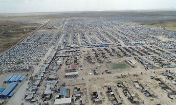 بازدید هیاتی عراقی از اردوگاه الهول سوریه در سایه نگرانی عراقیها