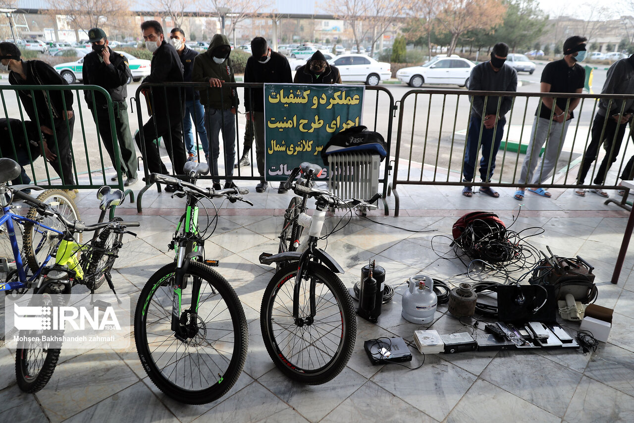 ٣٩٥ متهم به سرقت در مشهد دستگیر شدند