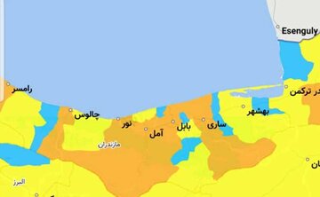 جولان کرونای نارنجی در مازندران