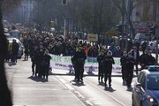 اعتراض شهروندان آلمانی به محدودیت های کرونایی 