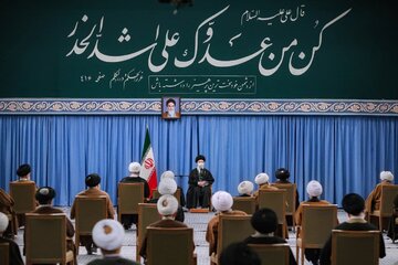 اعضای مجلس خبرگان با رهبر انقلاب اسلامی دیدار کردند