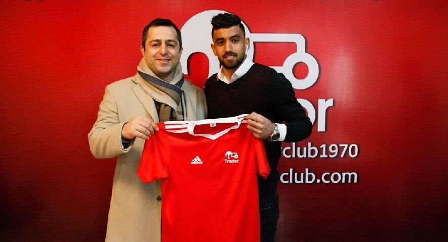 مهاجم ماشین‌سازی به تراکتور پیوست