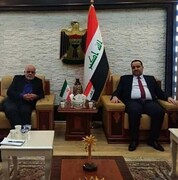 Iranian envoy confers with Iraqi trade minister