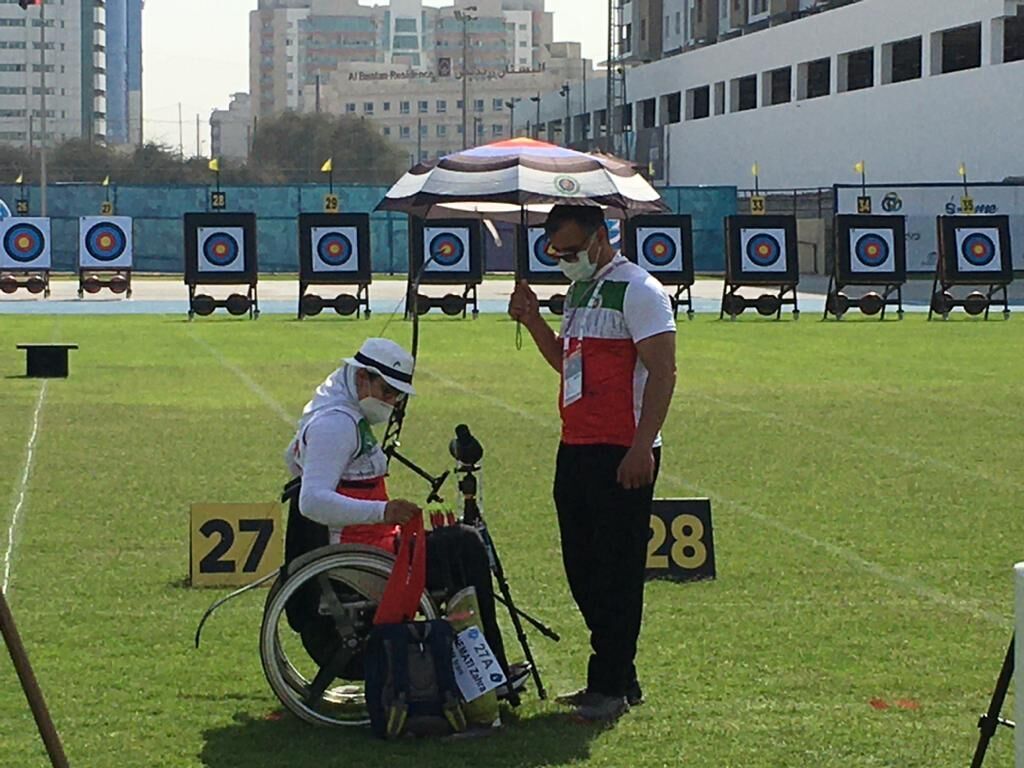 Iranian woman become finalist in Dubai World Archery Para Championships