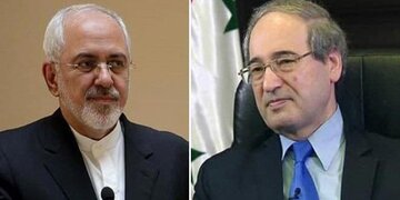 Iran/Syrie : Zarif et Al-Meqdad examinent les relations bilatérales et les évolutions régionales 