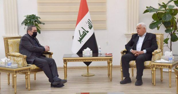 دیدار زیباری با رئیس سازمان الحشد الشعبی عراق
