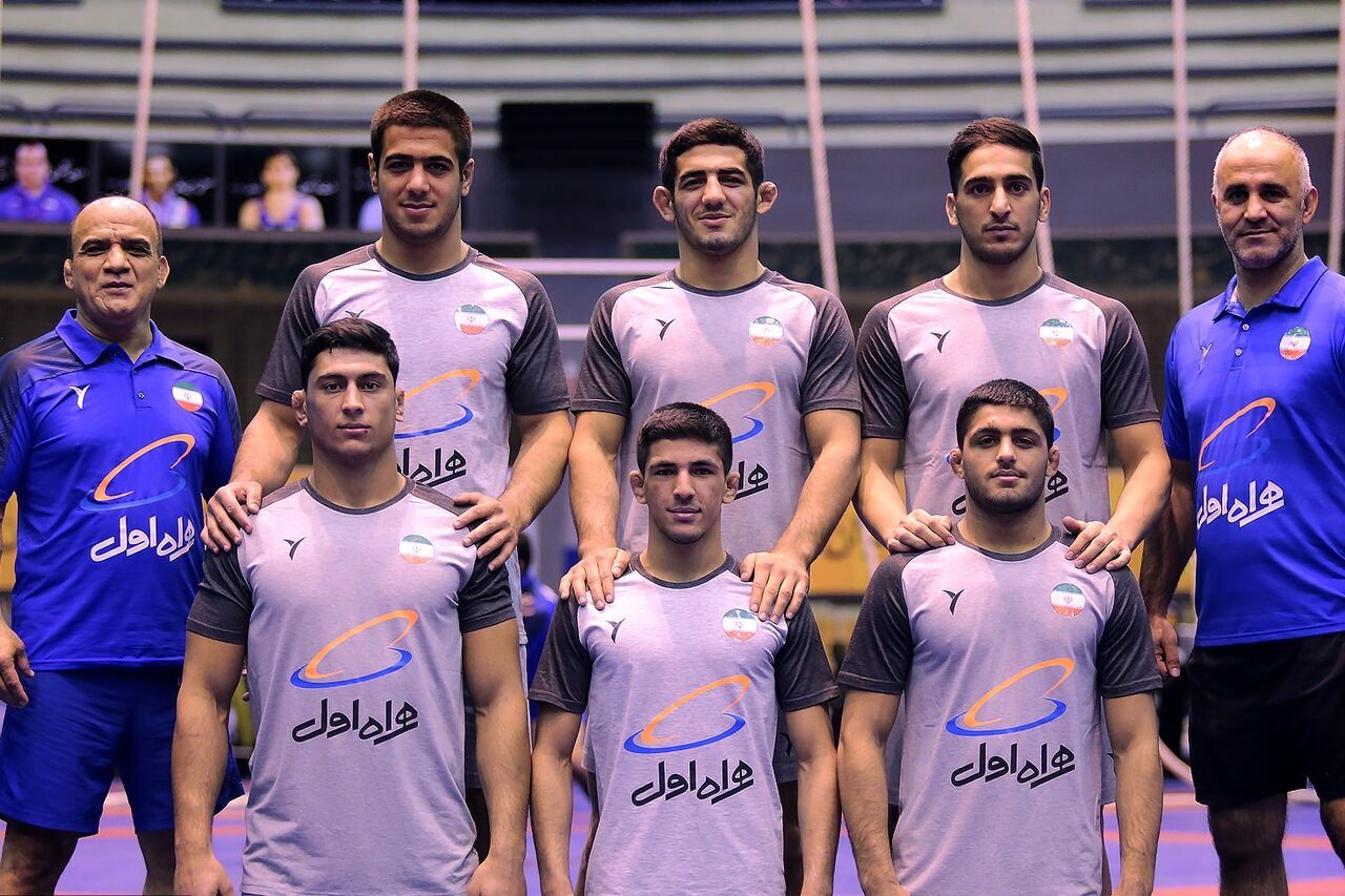 Les lutteurs iraniens brillent au tournoi mondial de Kiev