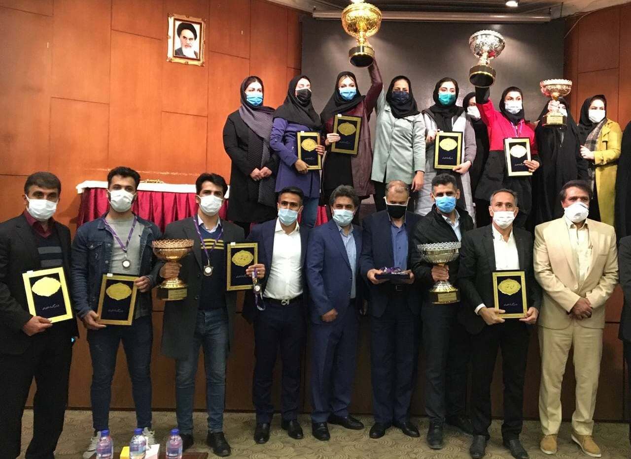 مراسم اختتامیه لیگ‌های کونگ‌فو برگزار شد