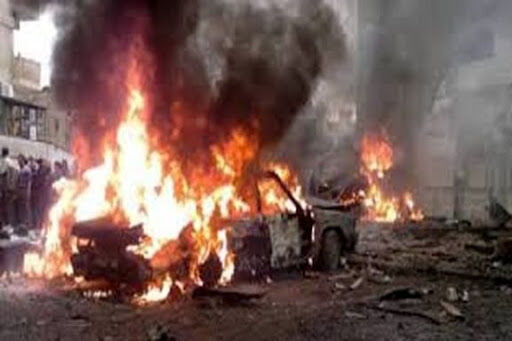کشته شدن ۷ نظامی سوری در انفجار بمب کنار جاده ای  