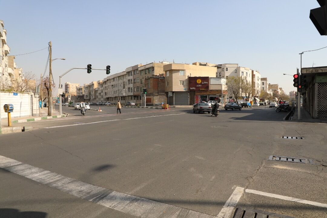 اخبار مناطق تهران؛ اصلاح هندسی دو تقاطع پرتردد در منطقه ۱۹