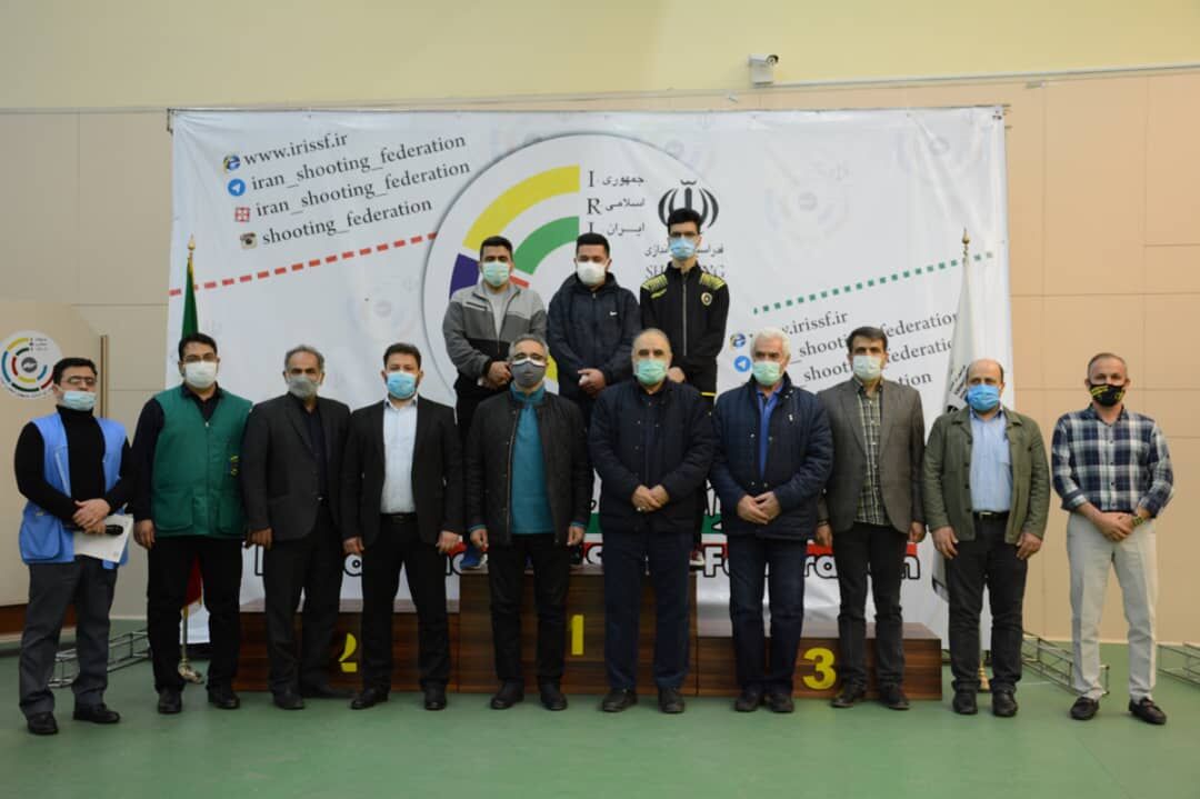 فولاد مبارکه قهرمان لیگ برتر تیراندازی با تپانچه مردان