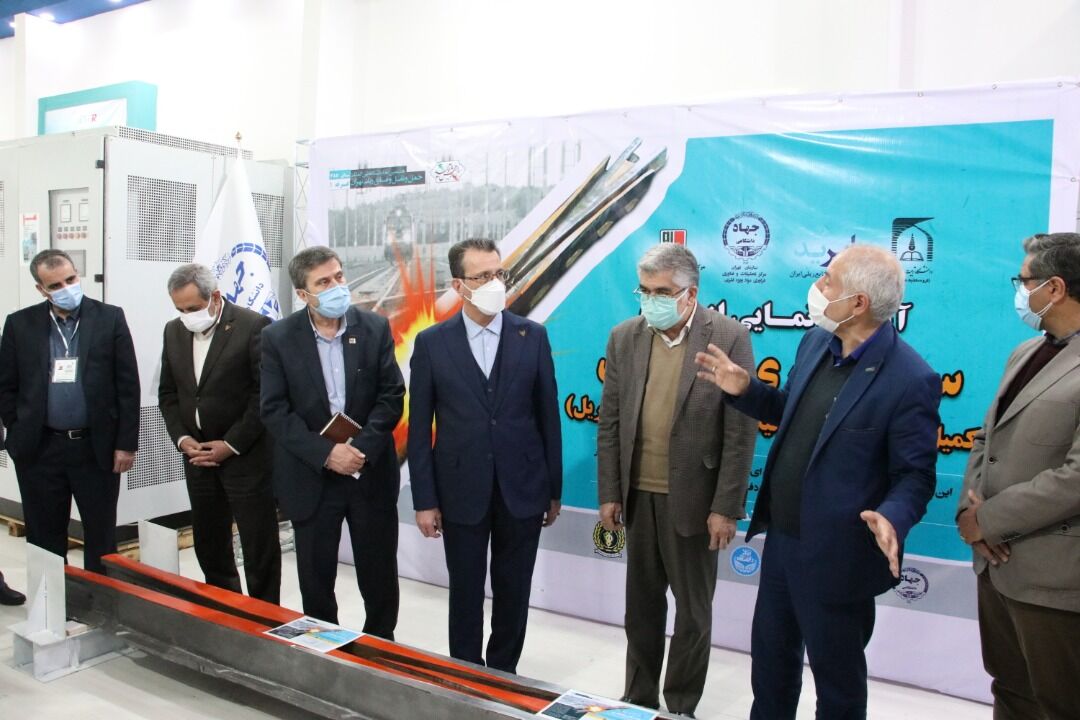 ایران به فناوری سخت کاری انفجاری سوزن ریل دست یافت