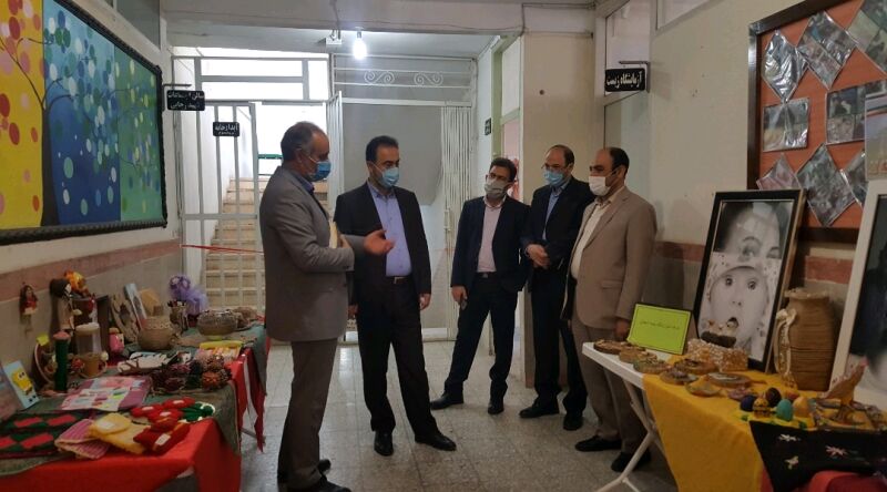 نمایشگاه مجازی دست سازه های دانش آموزان البرز گشایش یافت
