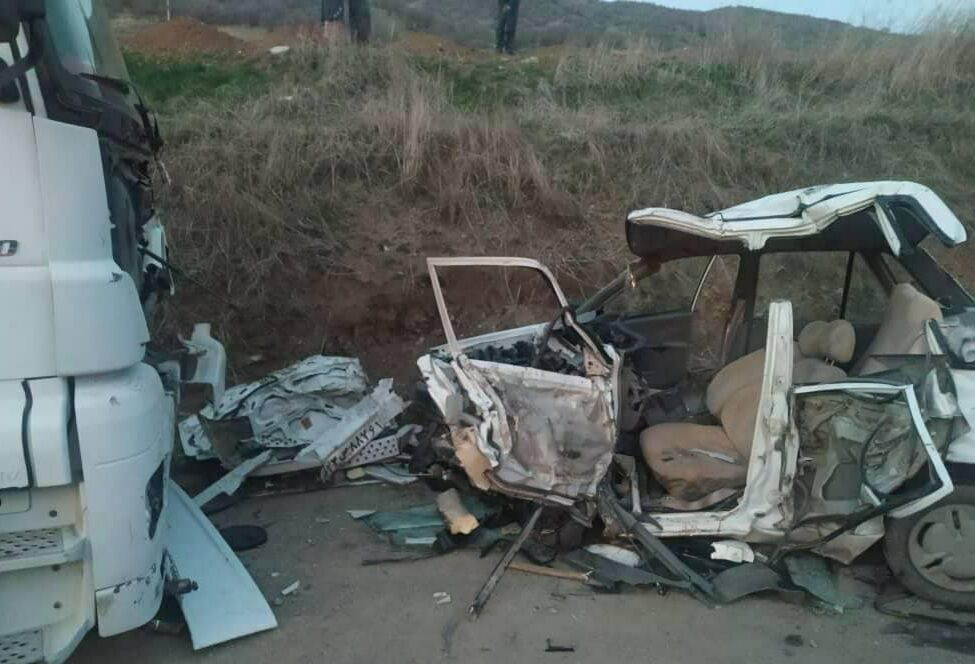 تصادف در جاده سروآباد به سنندج ۲ کشته برجا گذاشت