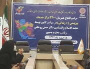 رییس جمهوری ۳۹ مرکز مثبت زندگی خراسان شمالی را افتتاح کرد