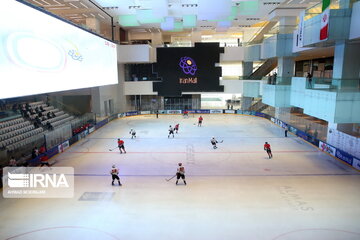 La finale du 12e championnat de hockey sur glace en Iran