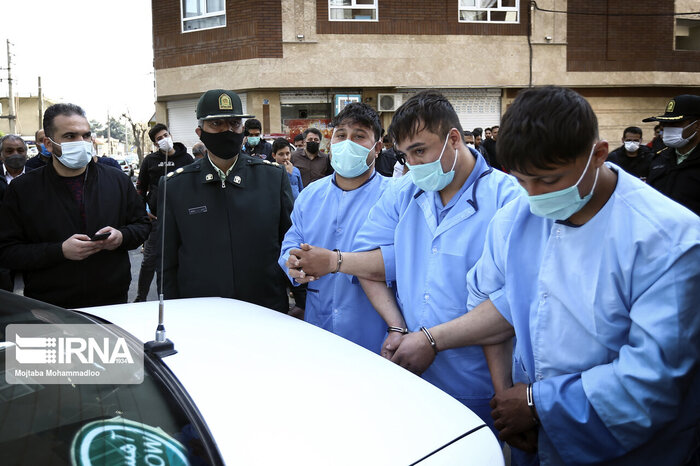 اوباش محله فلاح تهران در کمتر از ١٢ ساعت دستگیر شدند