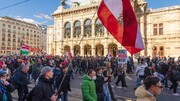 نگرانی دولت اتریش از تشدید اعتراض‌های کرونایی