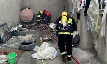 انفجار مواد محترقه باعث آتش سوزی منزل مسکونی در سقز شد