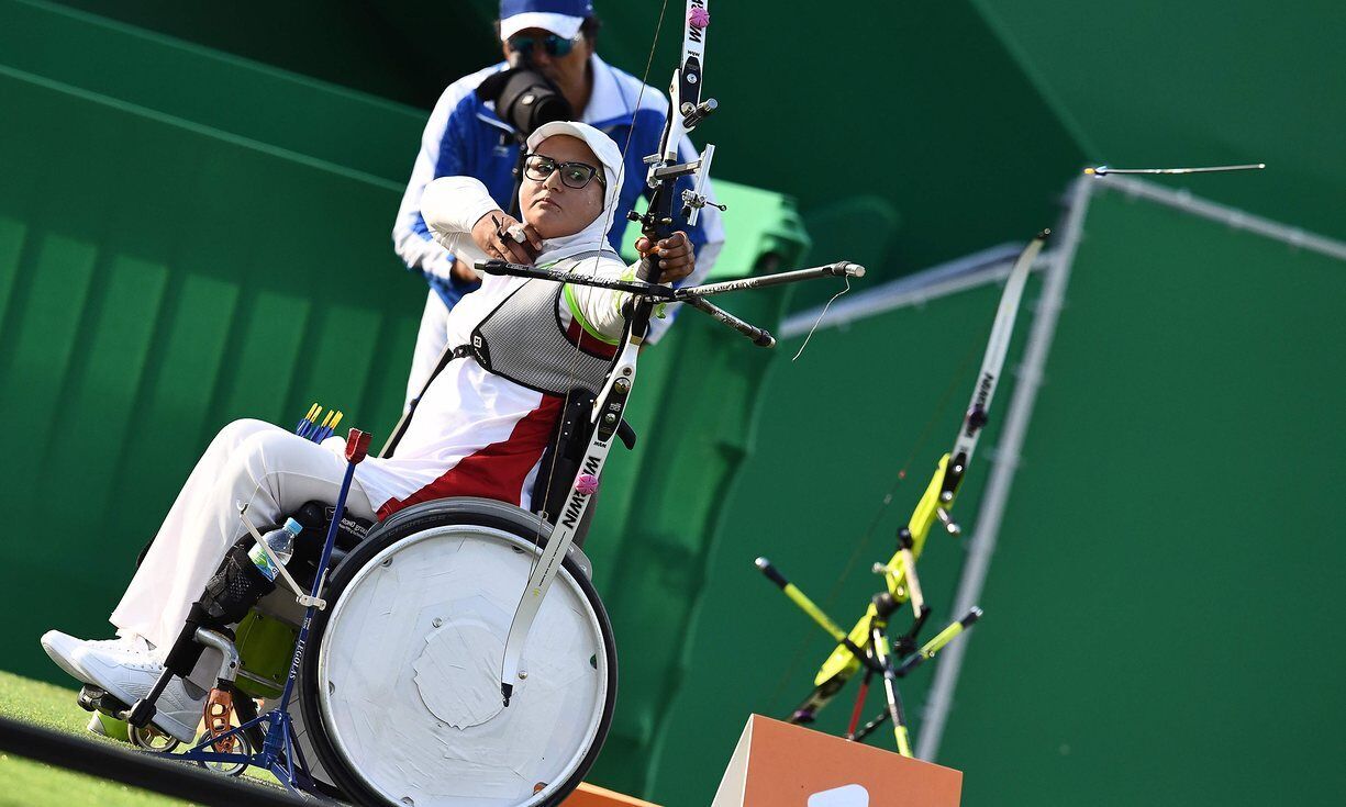 L’Iranienne Zahra Nemati, lauréate du prix de la Journée internationale de la femme décerné par le Comité international paralympique