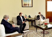 وزير المالية الباكستاني يدعو للتقدم بسبل تنمية التبادل التجاري مع ايران